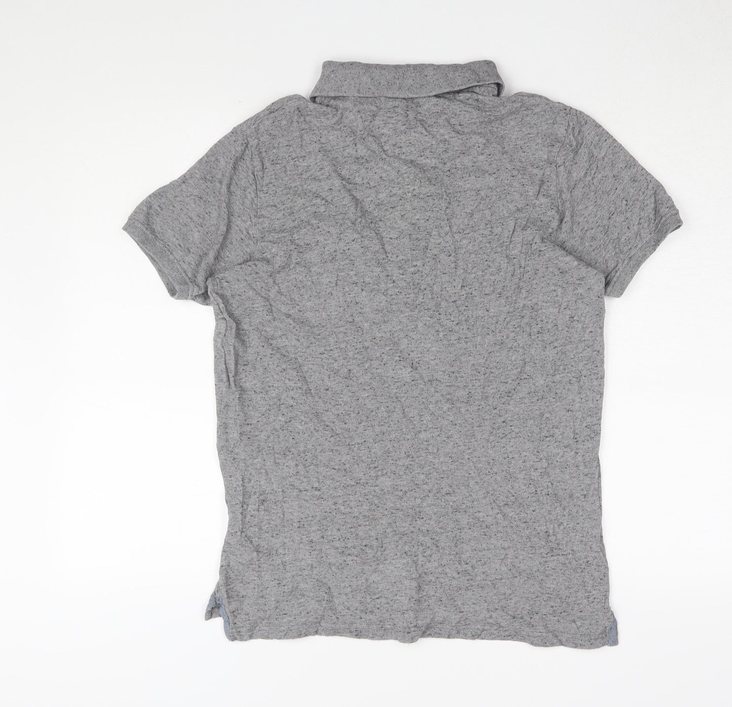 Diesel Co Men's Small Grey Cotton Polo