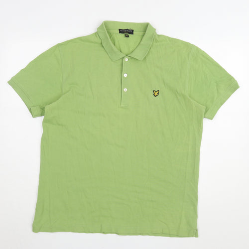 Lyle & Scott Men's Green XL Polo Shirt