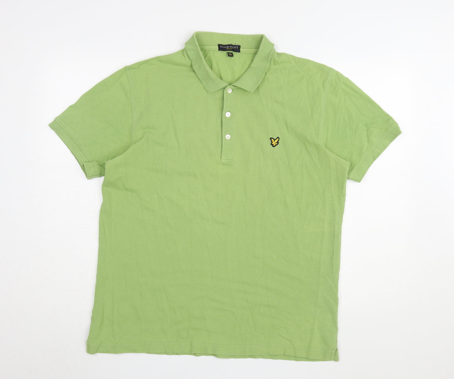 Lyle & Scott Men's Green XL Polo Shirt
