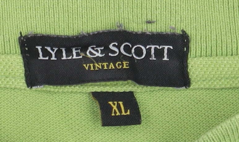 Lyle & Scott Men's Green XL Polo Shirt