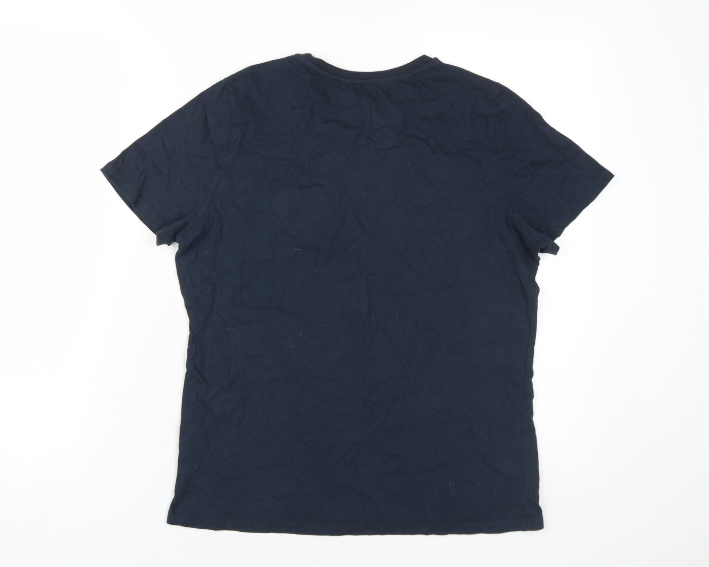 Red Herring Women's Blue Cotton T-Shirt Size 16