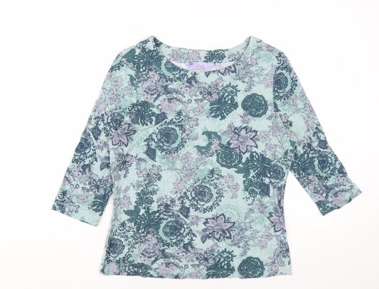 Honor Millburn Women's Multicoloured Floral Blouse