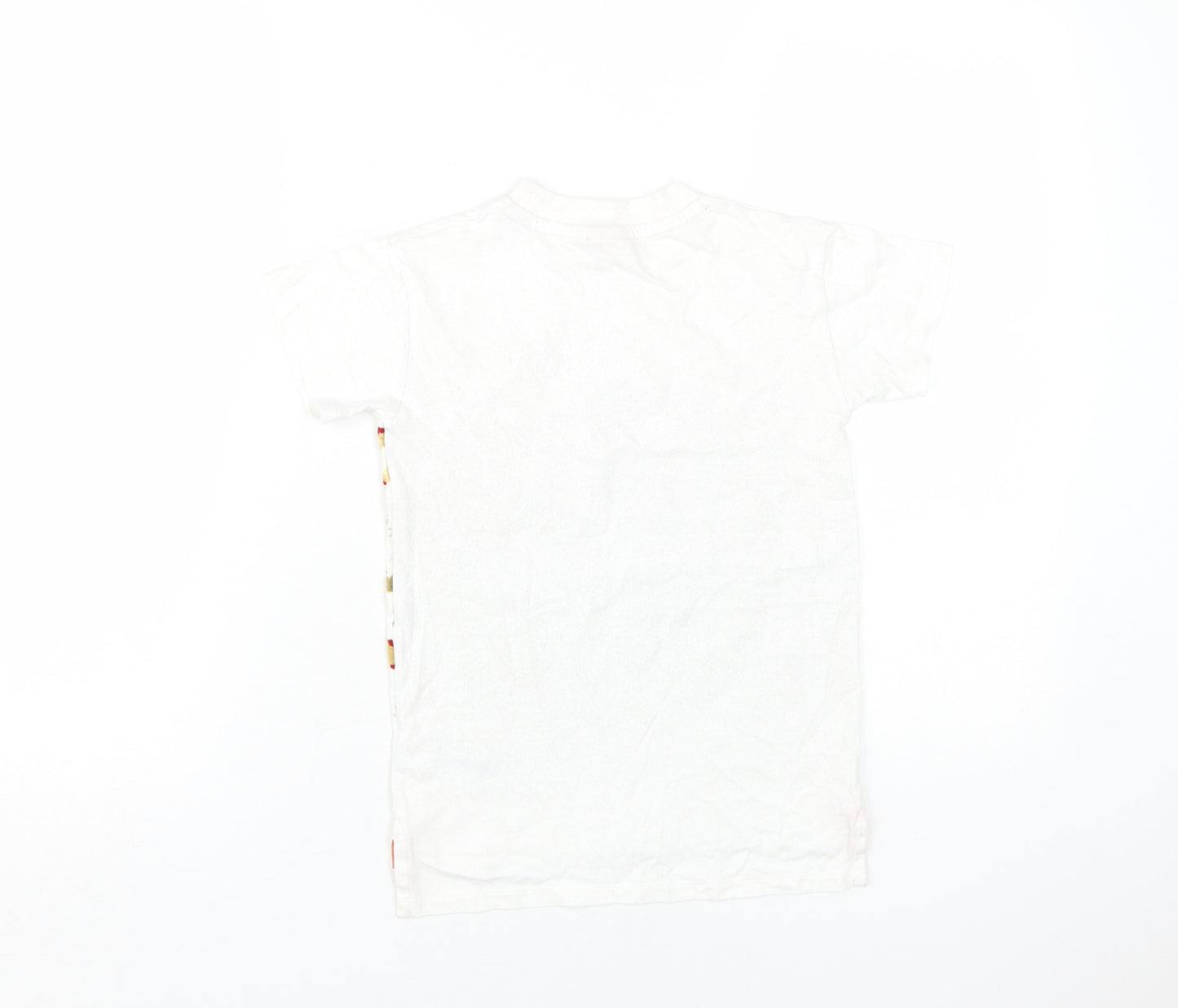 Baker by Ted Baker Girls White Animal Print T-Shirt, 6 Years