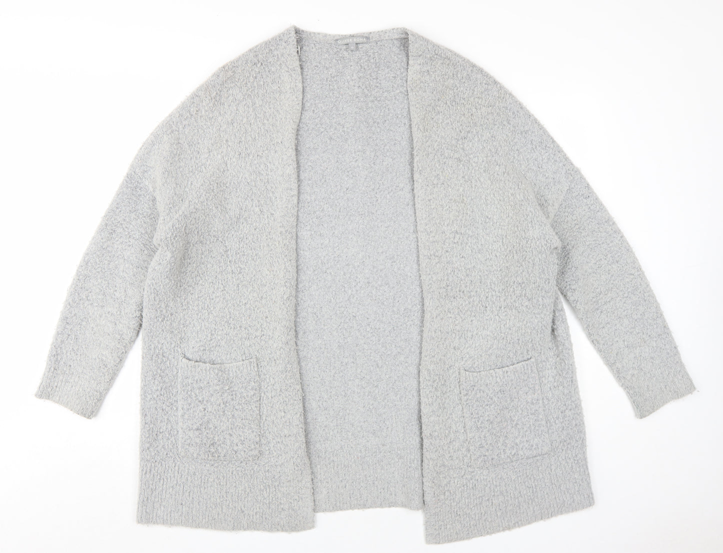 Oliver Bonas Women's Grey Cardigan Size 10