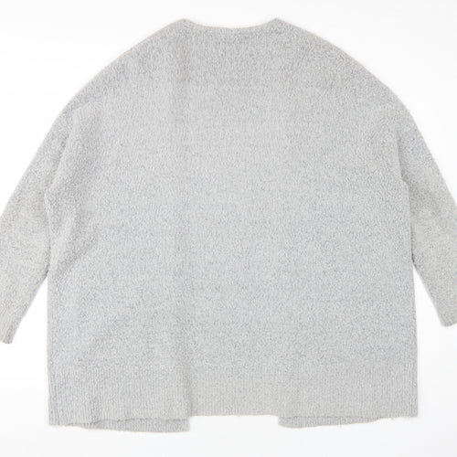 Oliver Bonas Women's Grey Cardigan Size 10