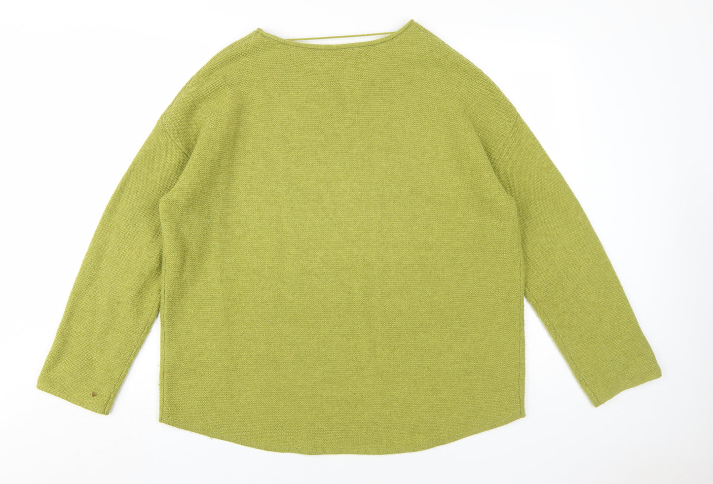 Seasalt Cornwall Women's Green Pullover Jumper Size 16