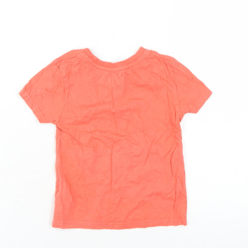 Marvel Boys Orange Graphic T-Shirt 2-3 Years Casual