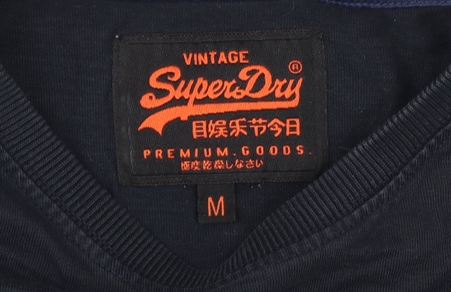 Superdry Men's Blue Medium Graphic Print T-Shirt