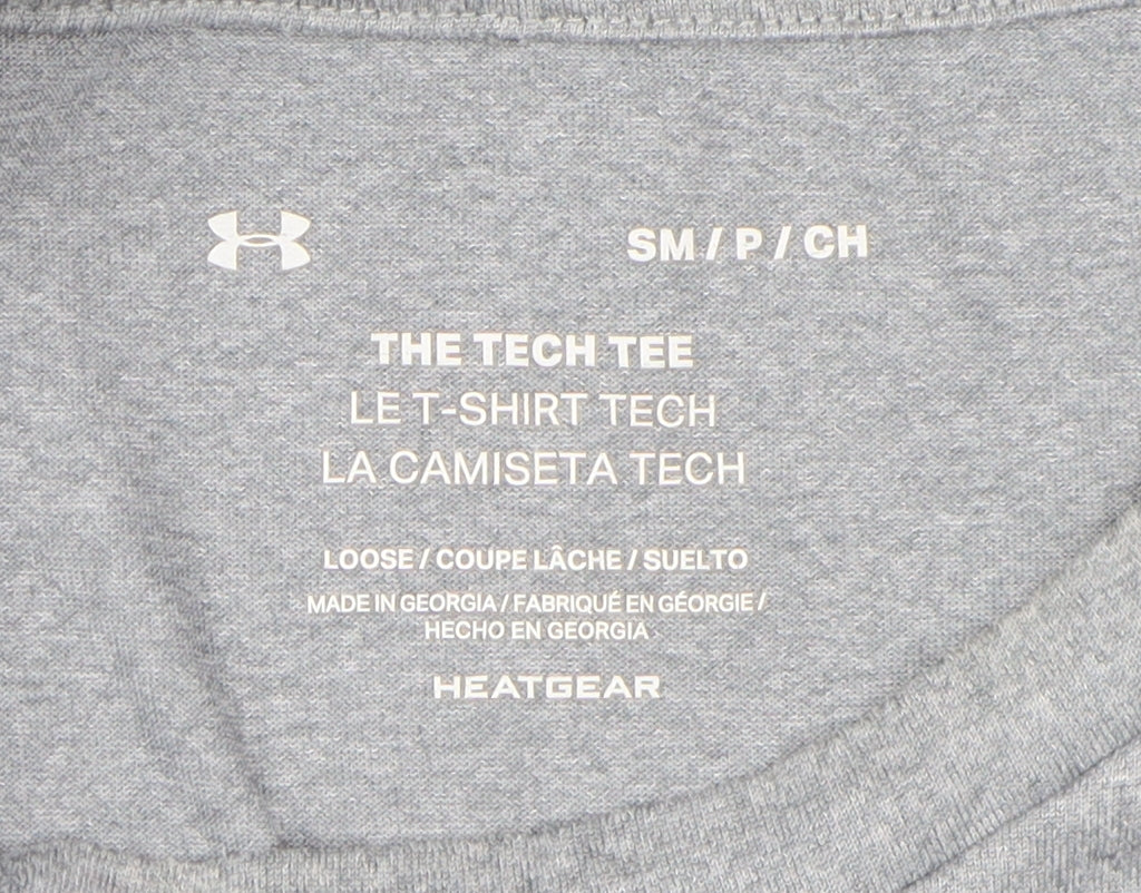 Under Armour Men's Grey Tech Tee S Regular Fit T-Shirt