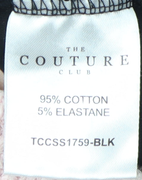 The Couture Club Men's Black XL Graphic T-Shirt