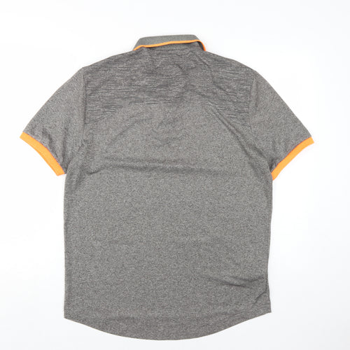 Penguin Men's Grey Polo Shirt, L, Short Sleeve