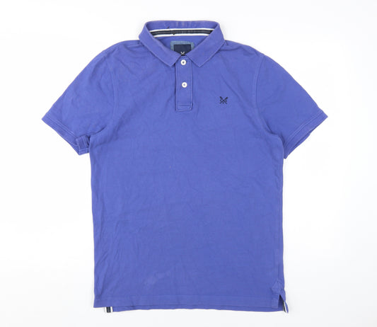 Crew Clothing Blue Men's Polo Shirt Medium