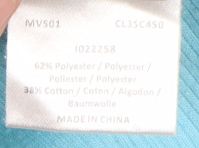 Animal Women's Blue Camisole Tank Top Size 14