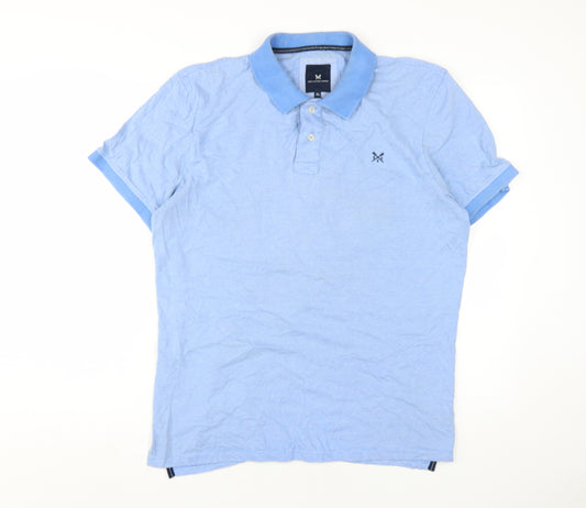 Crew Clothing Men's Blue XL Regular Fit Polo Shirt