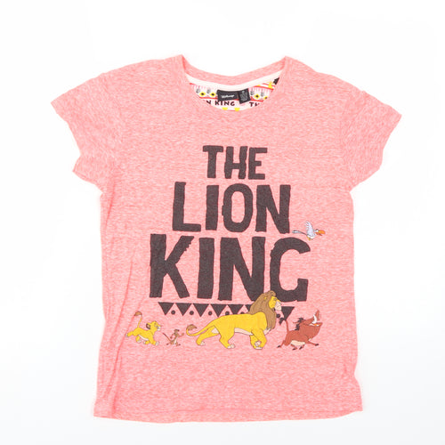 Disney Women's Pink Lion King T-Shirt S