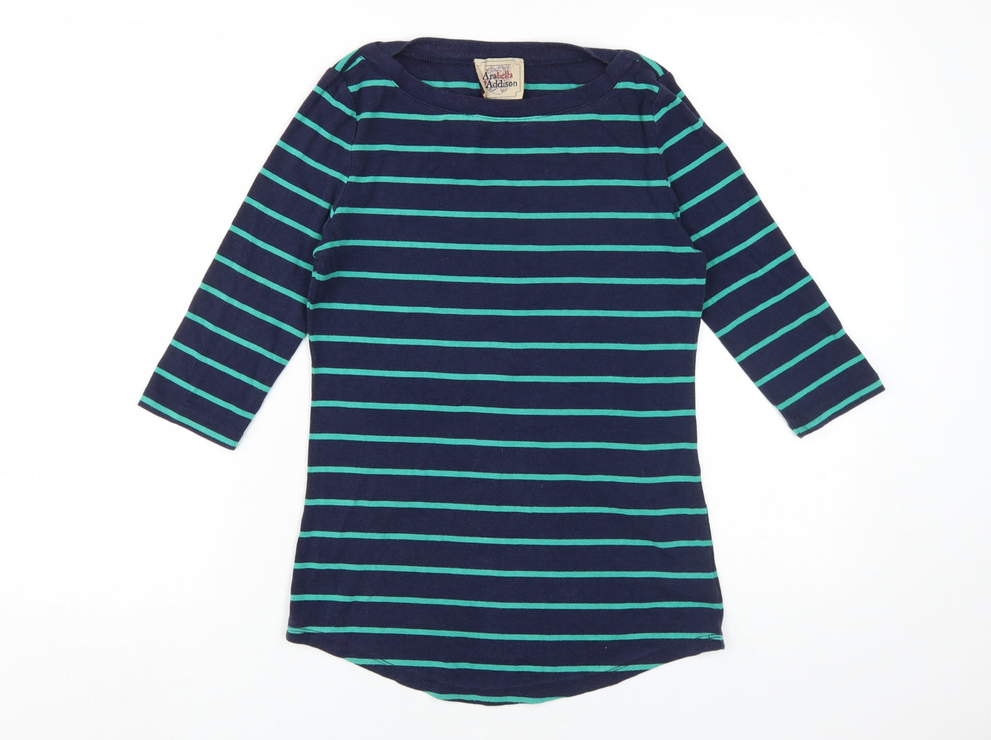 Arabella & Addison Blue Striped Top Women