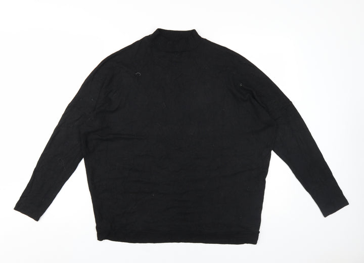 Soyaconcept Women's Black Pullover Jumper, Size S