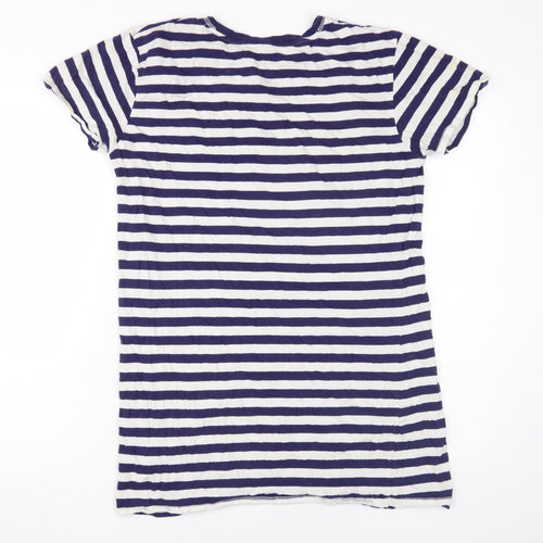 Disney Women Blue Nightshirt Toy Story Striped Size 12-14