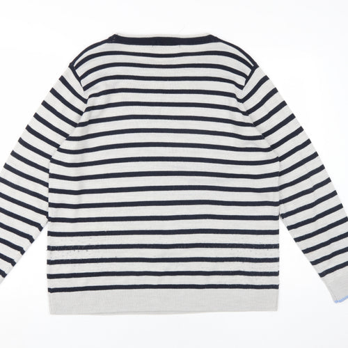 Isle Essentials Women's Striped Jumper L