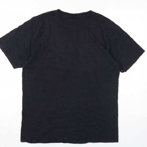 Obey Black Unisex Crew Neck T-Shirt - Size S