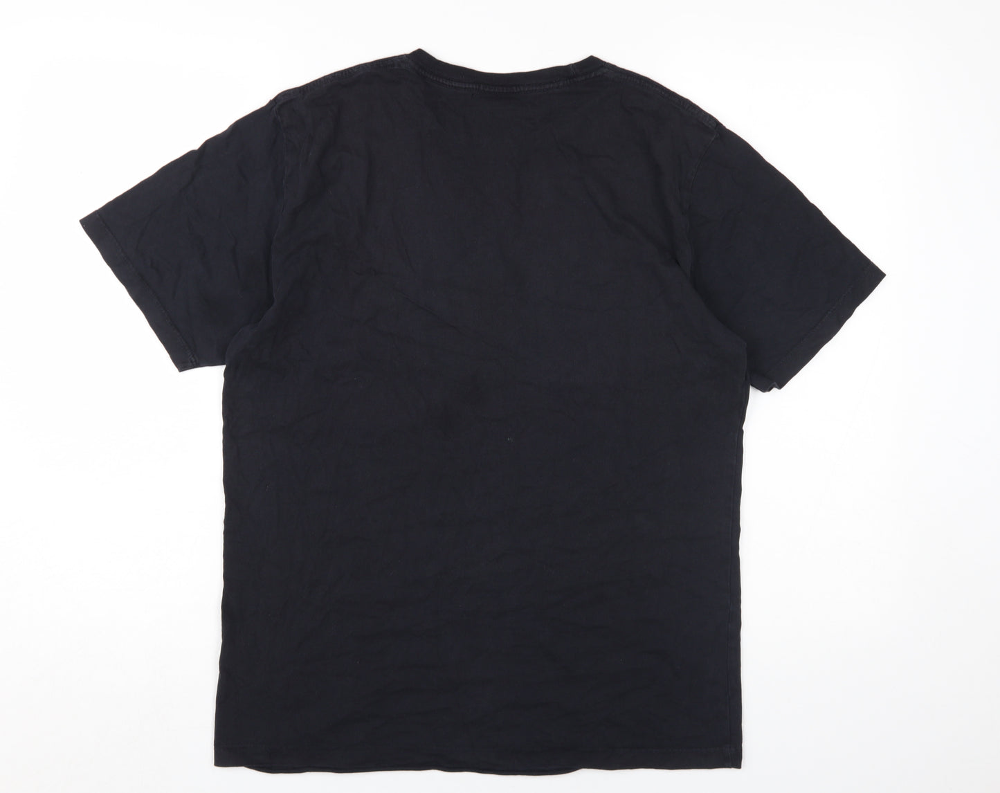 Obey Black Unisex Crew Neck T-Shirt - Size S