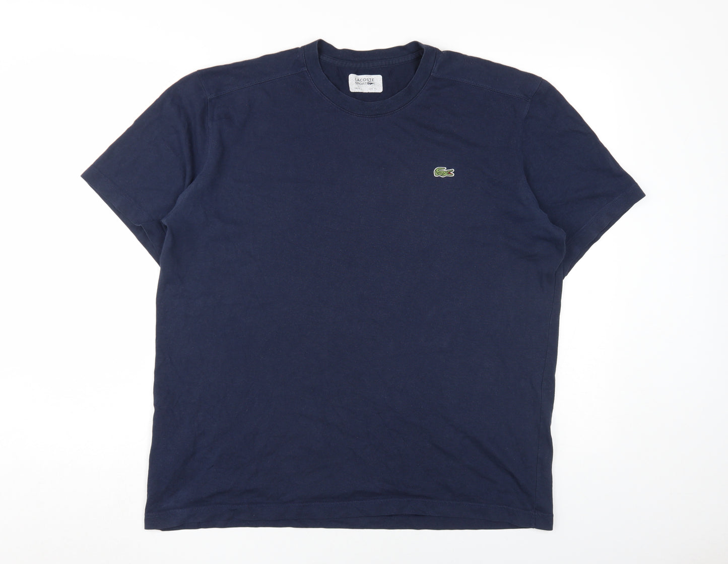 Lacoste Men’s Blue XL Short Sleeve Crew Neck T-Shirt