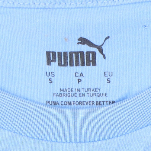 Puma Men's Blue Sports S Graphic T-Shirt