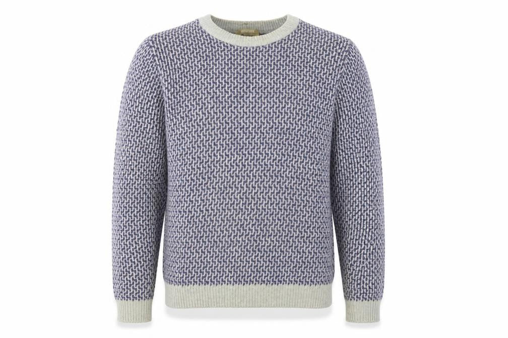 Front view of Refectory Men's Grey S jumper