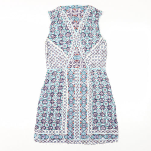 Oasis Women’s Multicoloured Sheath Dress, UK 8
