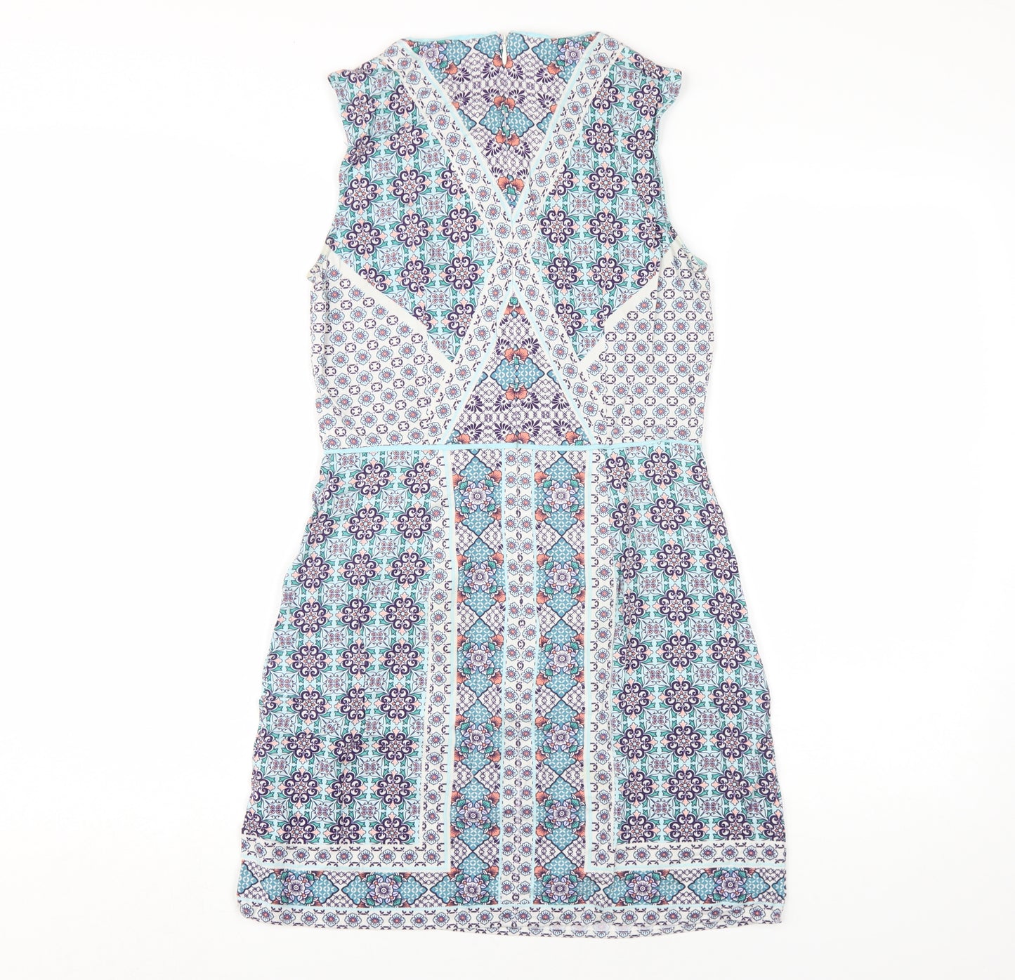 Oasis Women’s Multicoloured Sheath Dress, UK 8