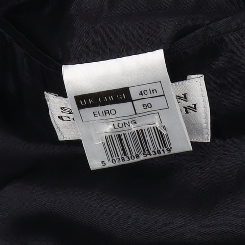 Debenhams Men's Black Blazer, Size 40L