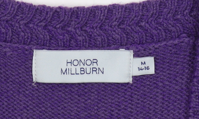 Honor Millburn Women's Purple Vest M
