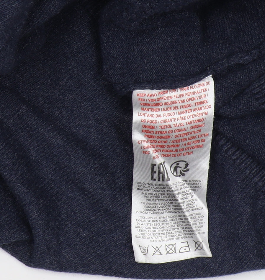 Kensington Eastside Men's Blue XL Pullover Jumper