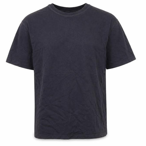 Hawkshead Men's Blue Crew Neck Cotton T-Shirt Size M