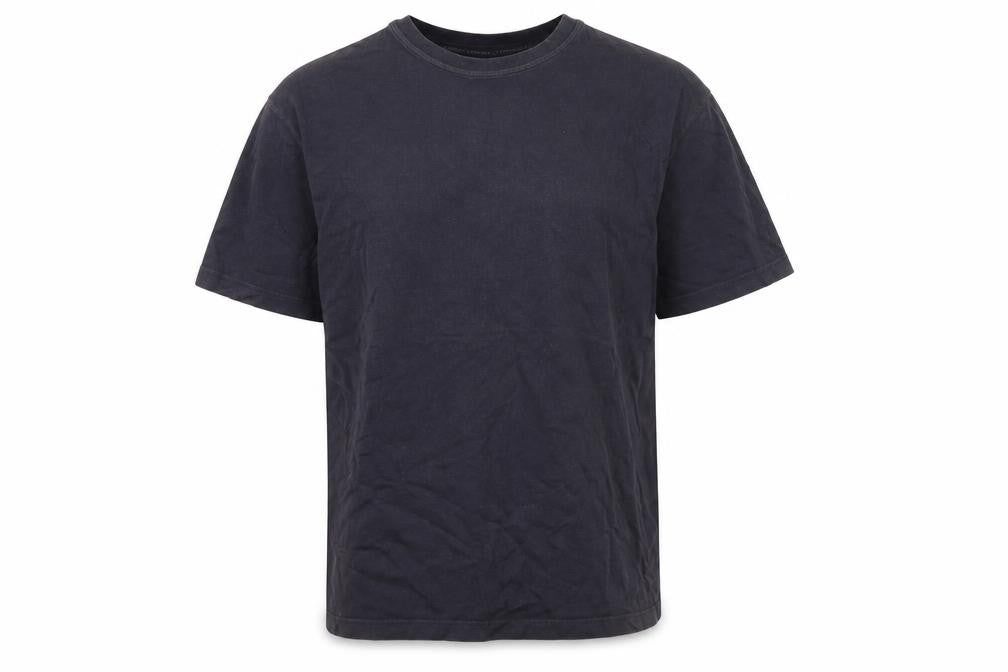 Hawkshead Men's Blue Crew Neck Cotton T-Shirt Size M