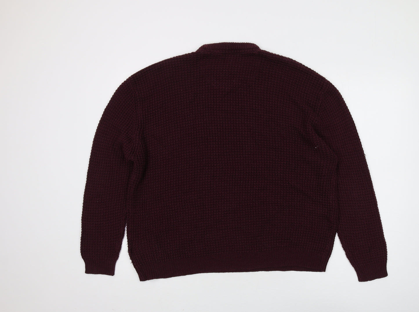 Brave Soul Women's Red Pullover Jumper Size 12