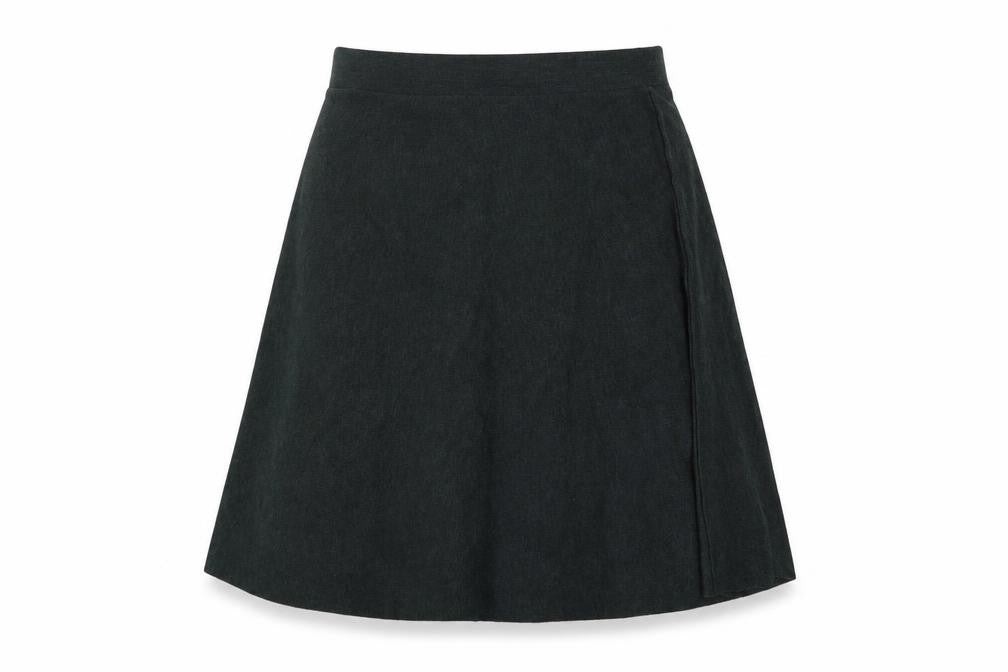 Cotswold Collections Women's Green A-Line Midi Skirt, L
