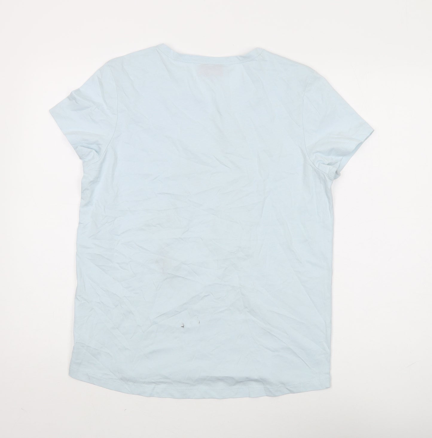 Peanuts Blue Crew Neck T-Shirt - Size 12