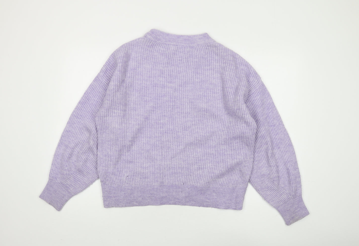 Urban Women's Purple Mock Neck Jumper S