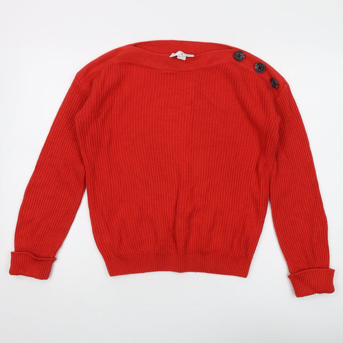 Rick Cardona Women's Red Pullover Jumper, Size 10/12
