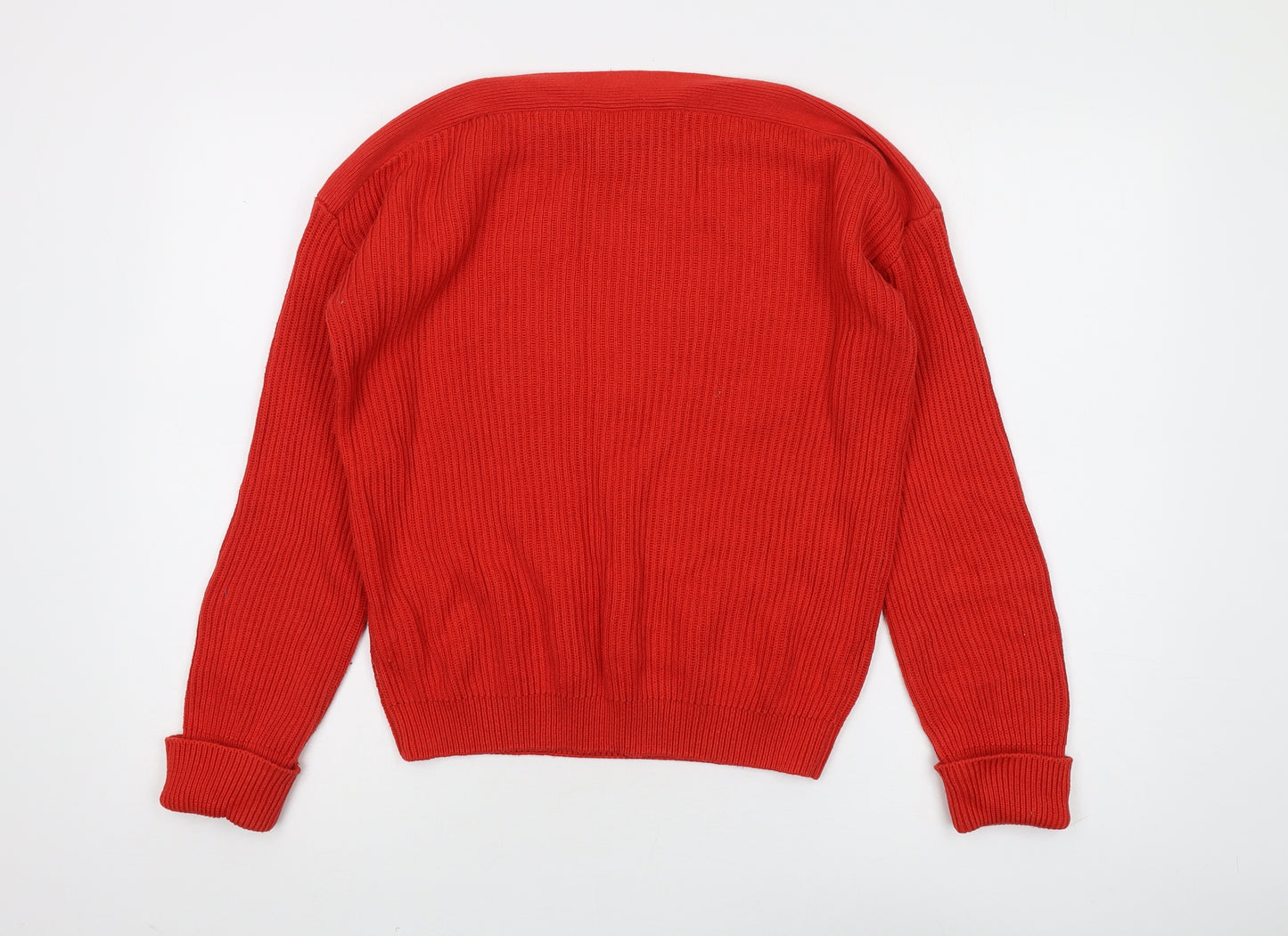 Rick Cardona Women's Red Pullover Jumper, Size 10/12