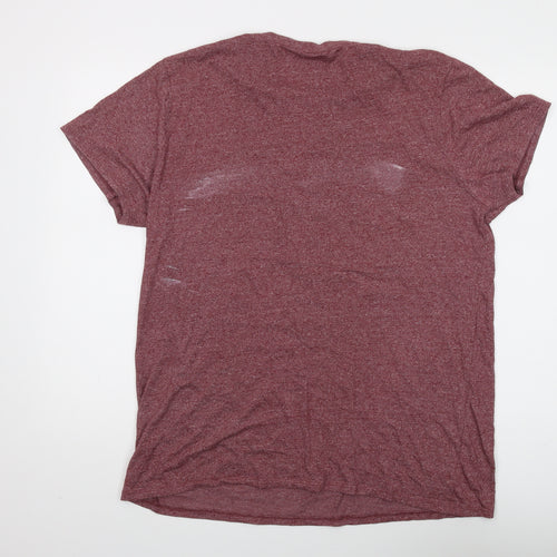 Harry Potter Men's Red Graphic T-Shirt 2XL