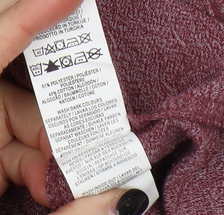 Harry Potter Men's Red Graphic T-Shirt 2XL