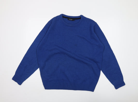 James Pringle Men's Blue Pullover Jumper L