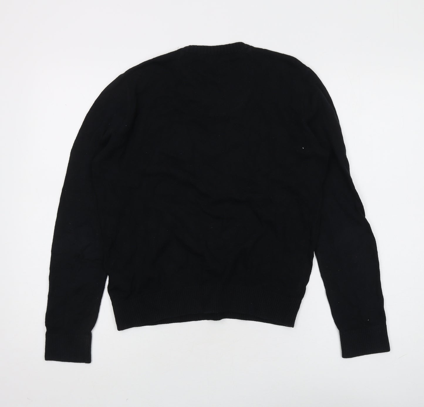 Abercrombie Kids Black V-Neck Teens Pullover Jumper