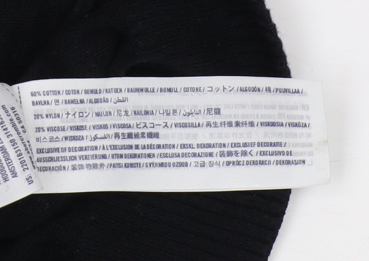 Abercrombie Kids Black V-Neck Teens Pullover Jumper