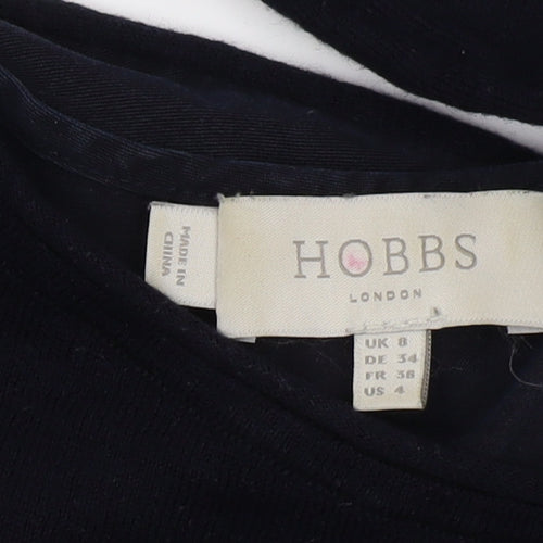 Hobbs Women Black Sheath Dress Size 8 Business Casual