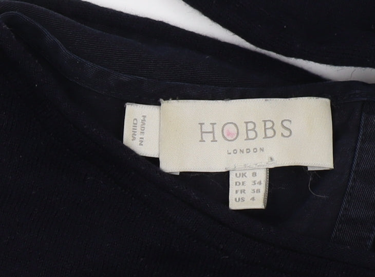 Hobbs Women Black Sheath Dress Size 8 Business Casual
