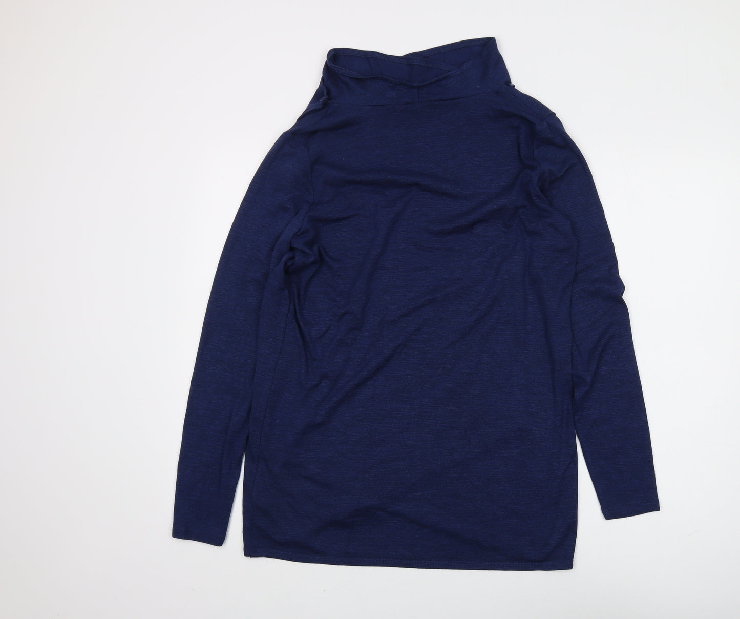 GAP Maternity Blue Pullover Mock Neck Jumper S