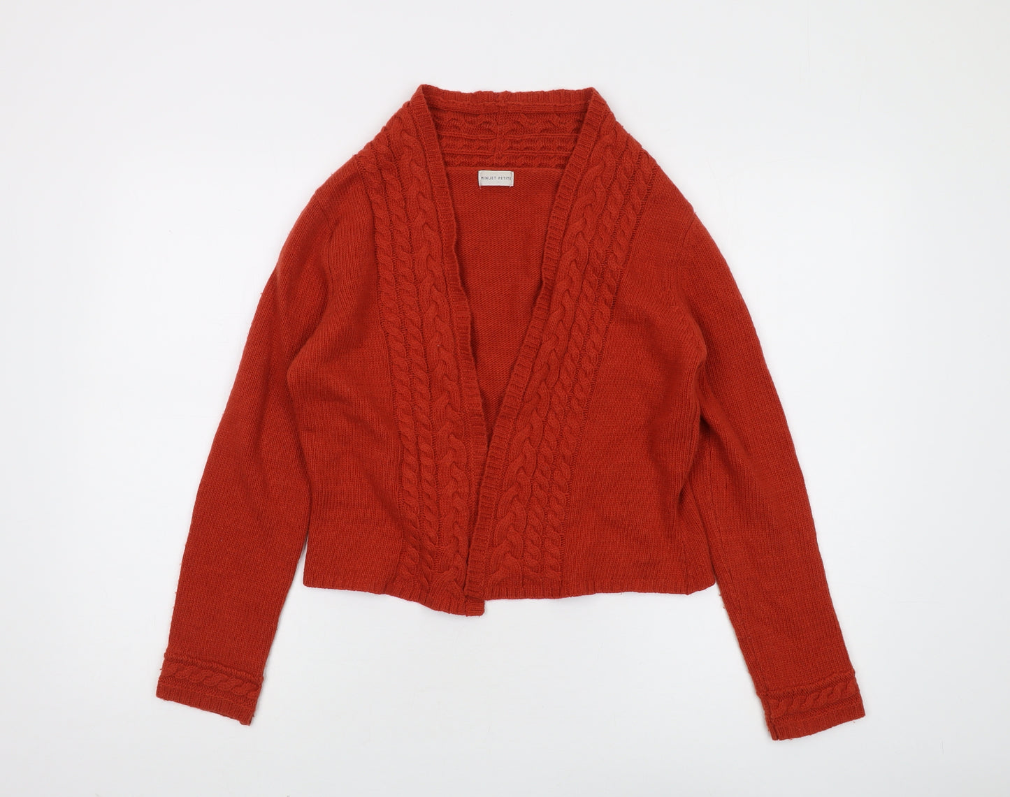 Minuet Petite Women's Red Cardigan Jumper S